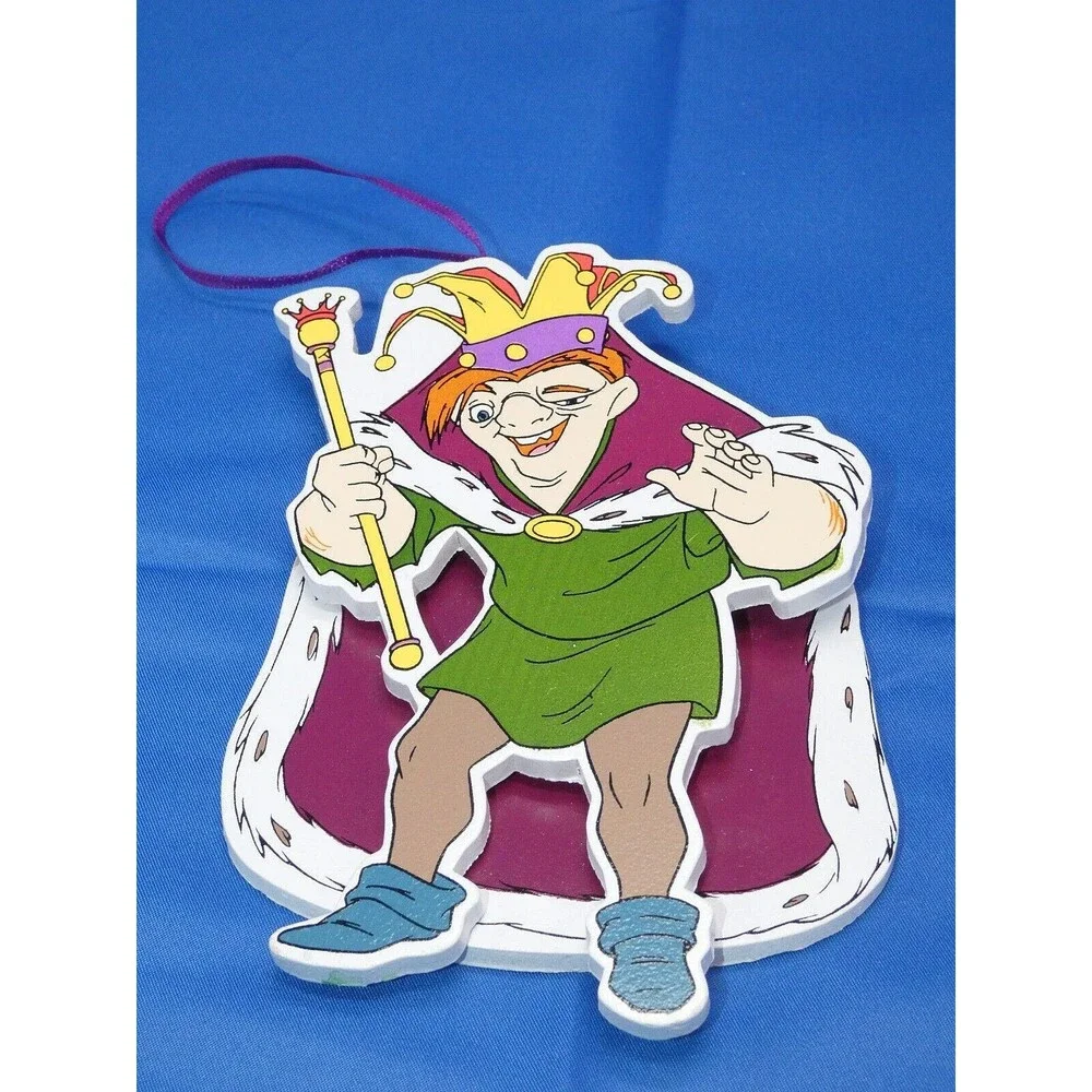 Disney Hunchback of Norte Dame Quasimodo Wood Christmas Ornament Kurt S. Adler